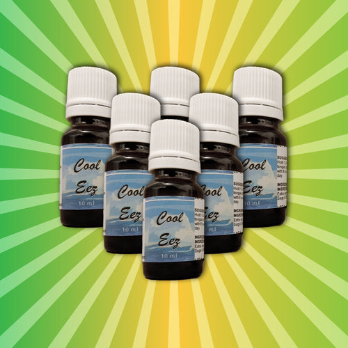 COOL EEZ 6 Bottles x 10 ml ( 0.3oz )