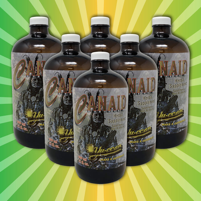 CANAID Herbal Supplement 6 bottles x 909 ml   ( 32oz )